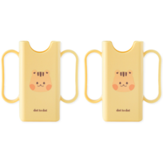 dot to dot 韓國製造 AGUARD 牛奶迷你包支架 125ml, 黃色, 1個