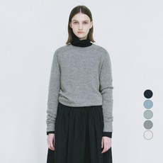 BIG UNION 男女通用 SADDLE 圓領針織衫 OBEFUSW01