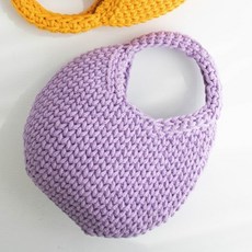 Yarna 艾蜜莉雞蛋包 DIY 材料包, 1套, 紫丁香(線), 隨機出貨(副材料)