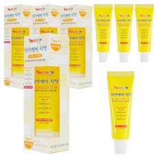 예꼬맘 치카케어 3단계 60g + 소형치약 15g, 4세트