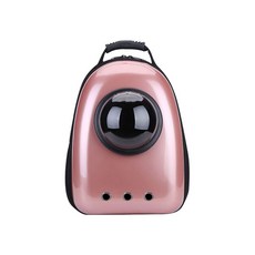 SAYCOCOA 반려동물 이동 캐리어 캡슐 백팩, 로즈 핑크(JT6127), 1개