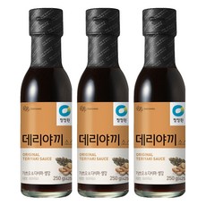 清淨園 照燒醬, 3瓶, 250g