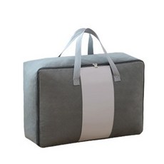 簡約款衣物羽絨被收納袋, 灰色, 1個