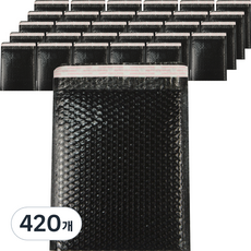 Inp 輕量黑色快遞安全氣泡袋, 420個