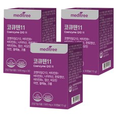 meditree 輔酶Q10複合膠囊, 30顆, 3盒