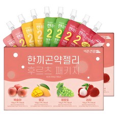 더존건강 한끼곤약젤리 4종 세트 28개입, 4.2kg, 2세트