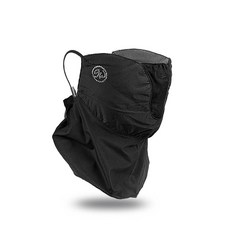 Goun Golf 全罩式蝴蝶結高爾夫口罩, 黑色