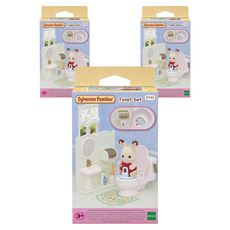 EPOCH Sylvanian Families 森林家族 嬰兒馬桶廁所公仔組 5740, 3套