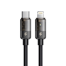 Mcdodo 麥多多 Ice Pro 自動斷電 Type-C to 8-pin PD 快速充電線, 1.2m, 1個