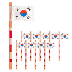 minhwashop 世界各國國旗彩虹色鉛筆組 S240037A, 10套, 大韓民國