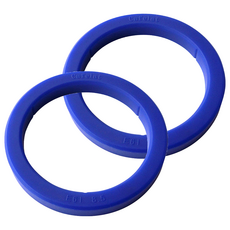 Cafelat E61沖煮頭專用咖啡機矽膠墊圈, 藍色, 2個