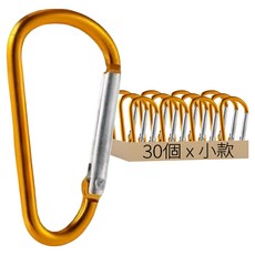 鋁合金登山扣 Y386 NS_Y386 輕量型, 30個
