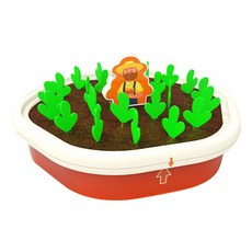 Joy Kids 迷你農場拔蘿蔔記憶遊戲, 混合顏色, 1個