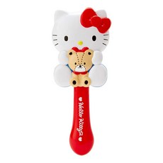 Hello Kitty 凱蒂貓 K/T 梳子, 紅色 + 白色, 1支