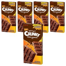 롯데웰푸드 빅 크런키, 82g, 5개
