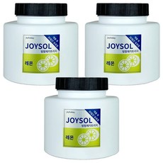 기분좋은날 방향제 카트리지 리필 대, 240g, 3개, 레몬