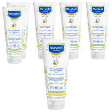 무스텔라 너리싱 로션 위드 콜드크림, 200ml, 6개
