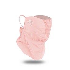 고운골프 풀커버 리본 골프마스크, 핑크, 1개