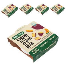 FARM TO FAMILY 蔬果泥, 6個, 南瓜地瓜口味, 120g