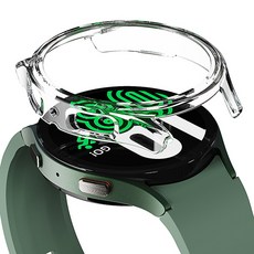 빅쏘 레빅스킨 갤럭시워치 풀커버 초슬림 하드 케이스, 투명