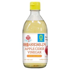 오뚜기 애플사이다비니거, 1개, 345ml