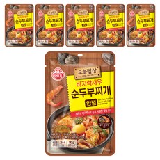 OTTOGI 不倒翁 蛤蜊蝦調味料, 6個, 90g