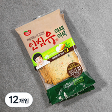 동원 안심유 야채사각 어묵, 225g, 12개입