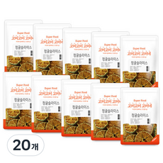 고미네 청귤 슬라이스, 10g, 20개