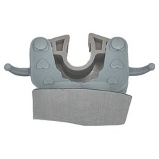 ROYALLIN 蘿林嚴選 免打孔拖把夾 30 x 20 x 5cm 400g 6個, 混色, 1組