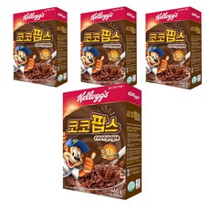 코코팝스 시리얼, 460g, 4개
