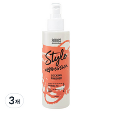 아모스프로페셔널 스타일익스프레션 락킹 피니셔, 200ml, 3개