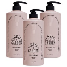 오디드 밀크프로틴 인텐시브 샴푸 플로리스트가든, 1L, 3개