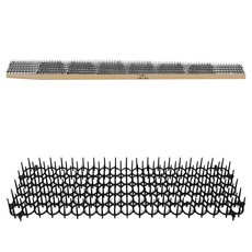 毛皇上 防貓刺墊, 黑色, 10個