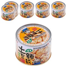 青葉 土豆麵筋, 特選台灣在地原生土豆搭配超Q彈麵筋, 170g, 6罐