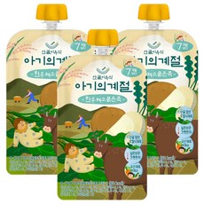 Ecomom Meal 寶寶的季節 韓牛蔬菜稀粥, 3個, 100g