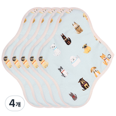 WIZLLY 布衛生棉, 小型, 5入, 4套