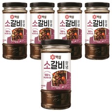 CJ BEKSUL 白雪 牛小排烤肉醬, 290g, 5個