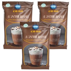 CONA 巧克力拿鐵粉末, 1kg, 1入, 3個