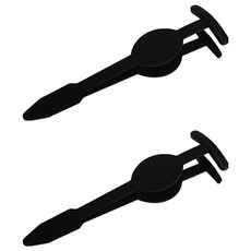 y-chu 寬版圓弧睫毛夾, 黑色, 2個