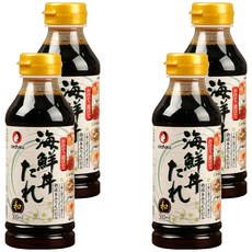 오타후쿠 카이센동용 타레 해산물 돈부리 덮밥 소스, 300ml, 4개