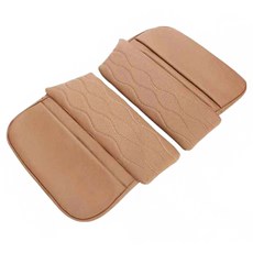 카에버 보에이 공간 간섭 제로 벤츠전용 콘솔 수납 쿠션 커버 세트 S클래스 W223 스몰웨이브, 오렌지 브라운, 1세트