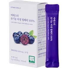 에스더포뮬러 여에스더 유기농 야생 빌베리 100% 14p, 1개, 14회분
