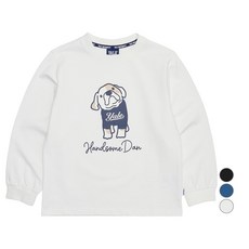 YALE KIDS 兒童款 Yale Handsome Dan 大學logo 長袖圓領T恤 YJCTLSE13226