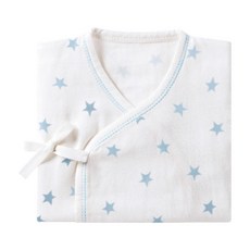 Simba 小獅王辛巴 極柔感印花紗布反袖肚衣 長袖