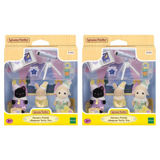 EPOCH Sylvanian Families 森林家族 寶寶好朋友星座睡衣派對公仔組 5750, 2套