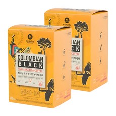 McNulty Coffee 即溶哥倫比亞黑咖啡隨身包, 1g, 100條, 2盒