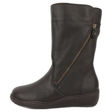GISSE J-Shoe 手工天然牛皮毛絨內裡Heo中筒靴 5cm