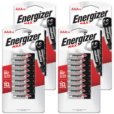 에너자이저 맥스 AAA건전지, 16개입, 4개