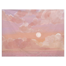 韓國掛布 1個, 粉彩夕陽