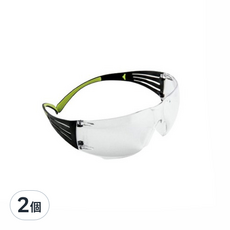 3M 防霧抗刮 安全護目鏡 紫外線濾光鏡, SF401, 2個